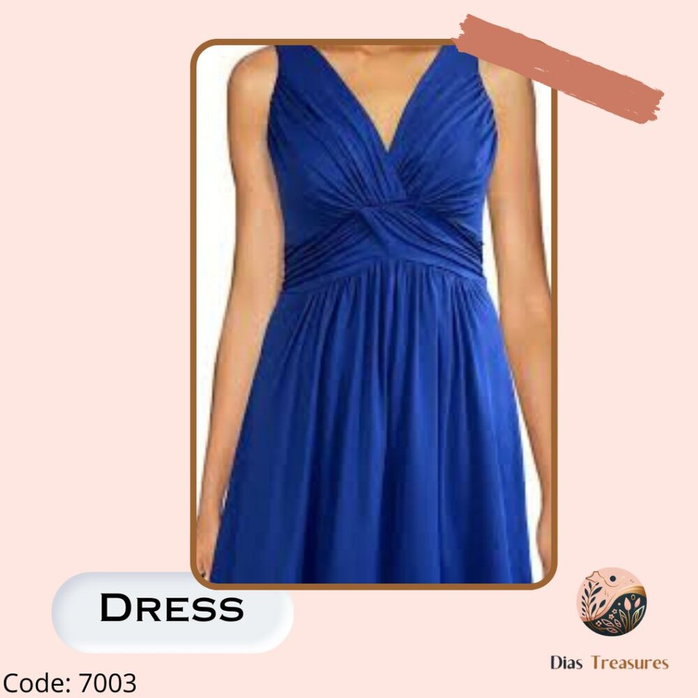 Women Dress Blue - Melrose
